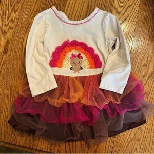 Bonnie Baby 24 Month Thanksgiving Tulle Dress